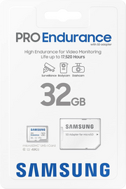 Samsung PRO Endurance - Scheda MicroSD - Adattatore SD Incluso